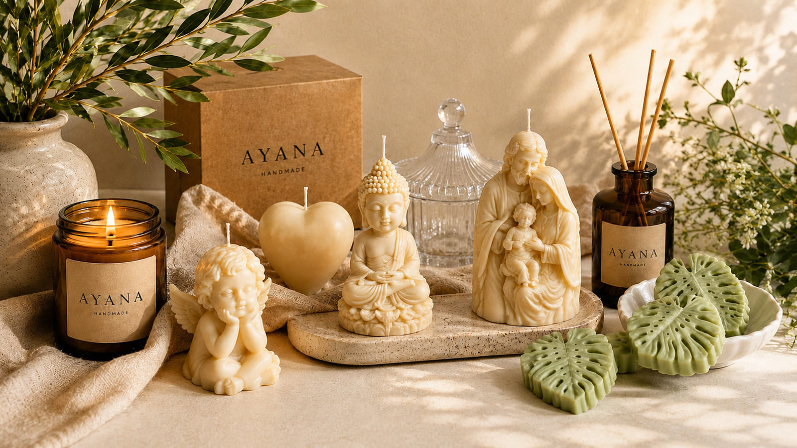 Produtos AYANA feitos à mão